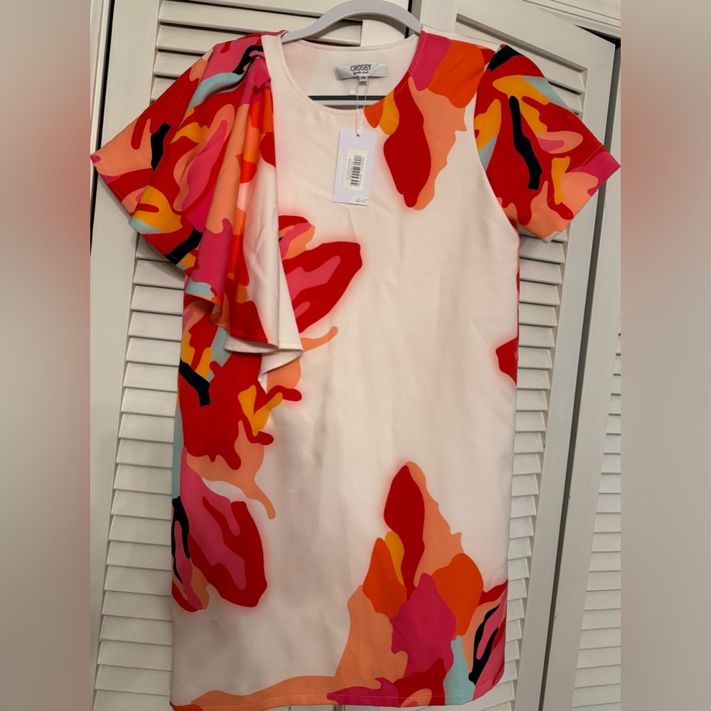 Crosby by Mollie Burch Jenifer Dress in Bougainvillea